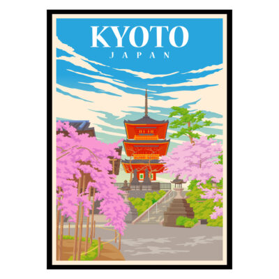 Kyoto No2 Japan Poster