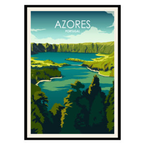 Azores Portugal Poster