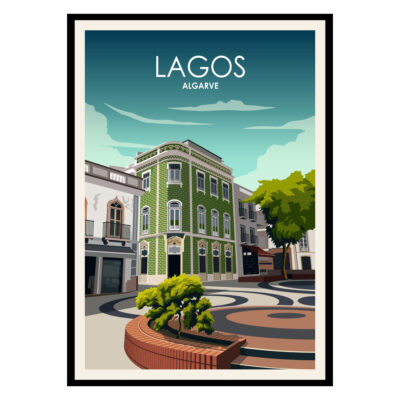 Lagos Algarve Poster