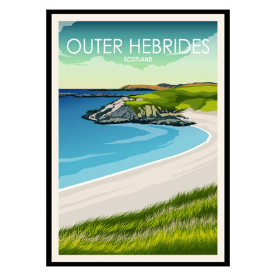 Outer Hebrides Scotland Poster
