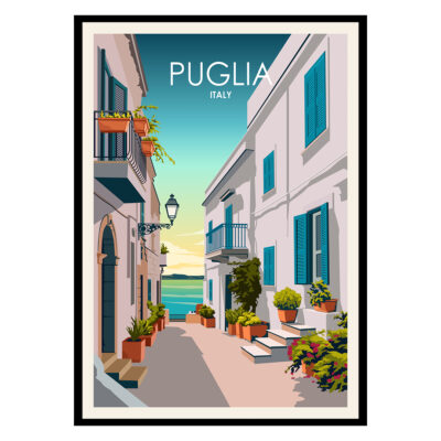 Puglia Italy Poster