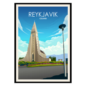Reykjavik Iceland Poster