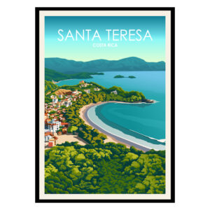 Santa Teresa Costa Rica Poster