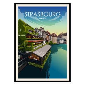 Strasbourg France Poster