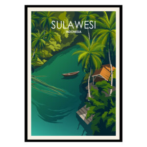 Sulawesi Indonesia Poster