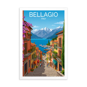 Bellagio Italy Postcard