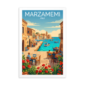 Marzamemi Italy Postcard