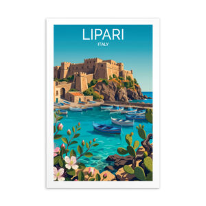 Lipari Italy Postcard