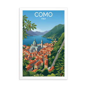 Como Italy Postcard