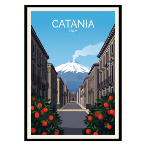 Catania Sicily Italy Poster