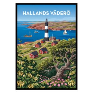 Hallands Väderö Sweden Poster