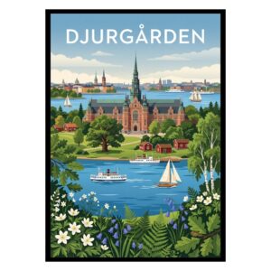 Djurgården Sweden Poster