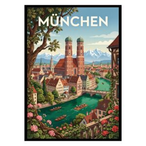 München Germany Poster