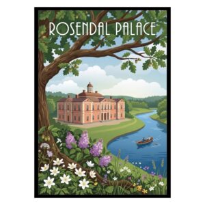 Rosendal Palace Sweden Poster