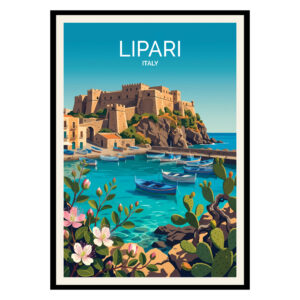 Lipari Italy Poster