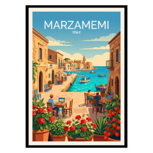 Marzamemi Italy Poster