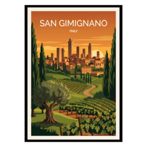 San Gimignano Italy Poster