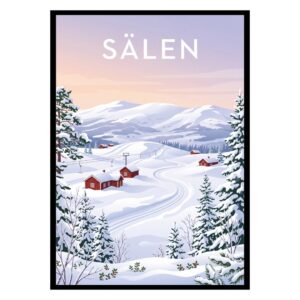 Sälen Sweden Poster