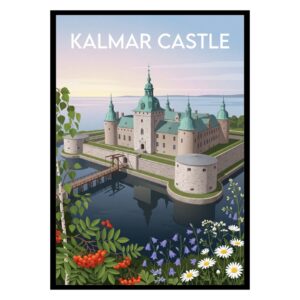 Kalmar Castle Sweden Poster