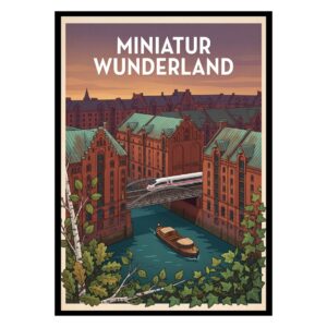 Miniatur Wunderland Germany Poster