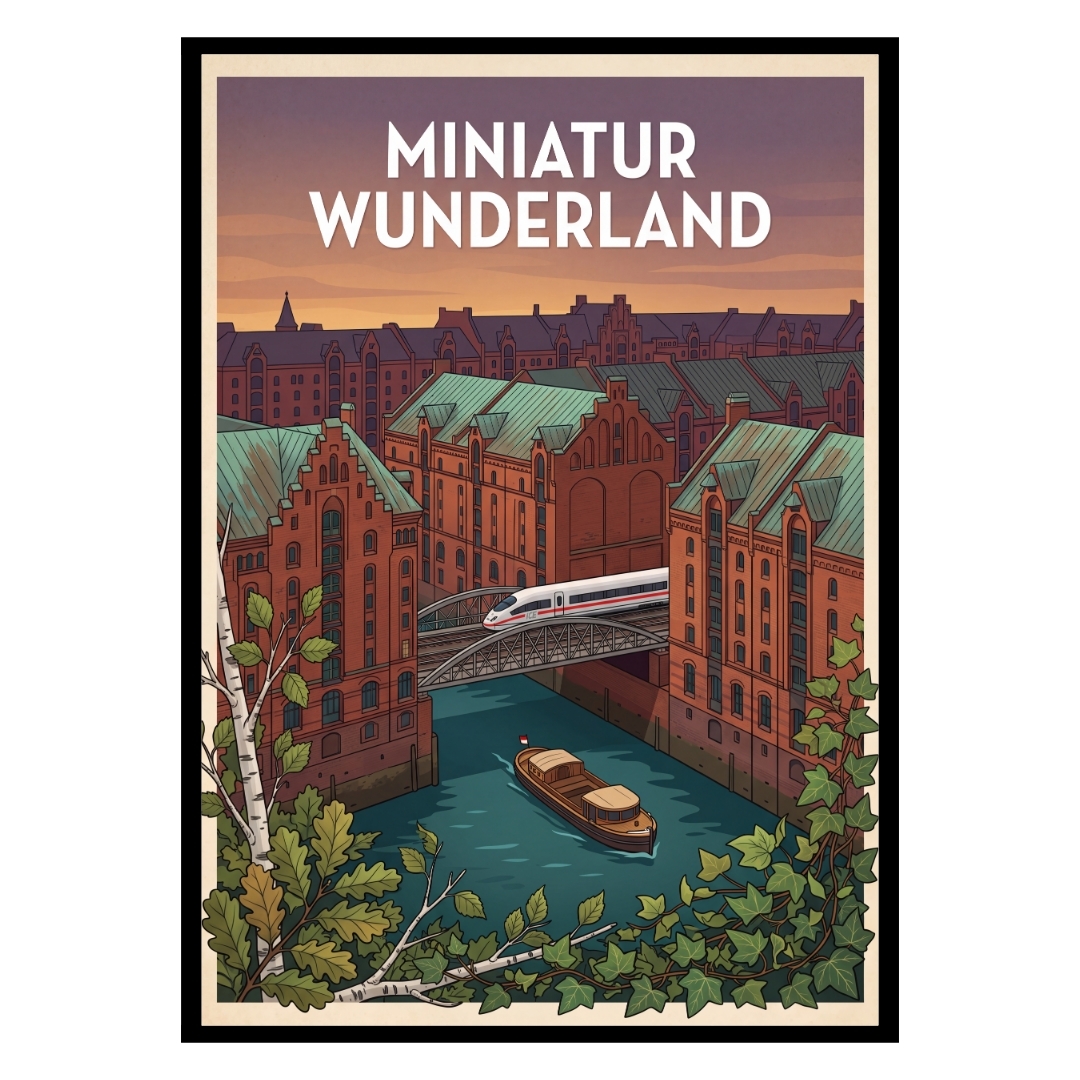 Miniatur Wunderland Germany Poster