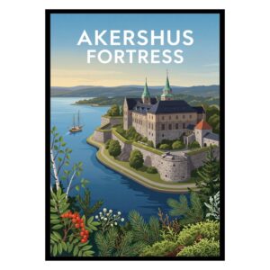 Akershus Fortress Norway Poster