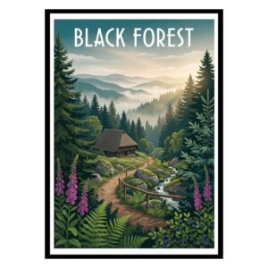 Black Forest Germany Poster