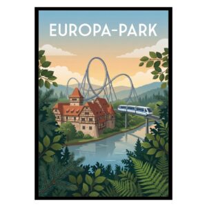Europa-Park Rust Germany Poster