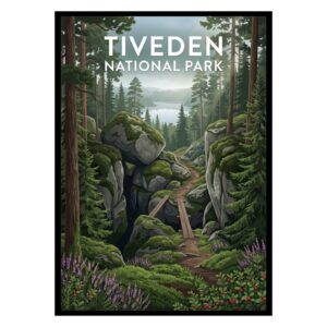 Tiveden National Park Sweden Poster
