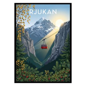 Rjukan Norway Poster