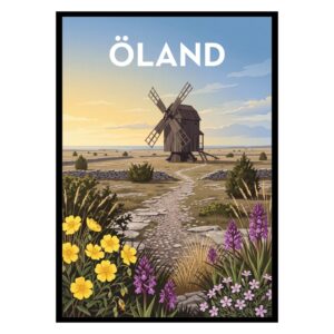 Öland Island Sweden Poster