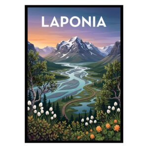 Laponia Sweden Poster