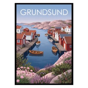 Grundsund Sweden Poster