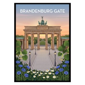 Brandenburg Gate Berlin Germany Poster