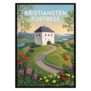 Kristiansten Fortress Norway Poster