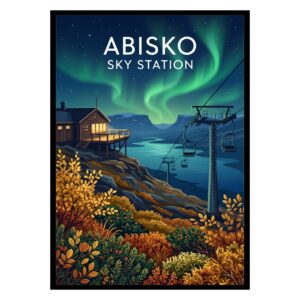 Abisko Sky Station Sweden Poster