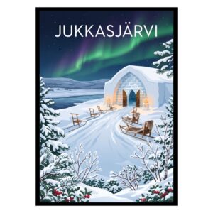 Jukkasjärvi Sweden Poster