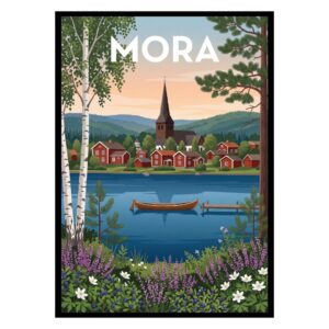 Mora Sweden Poster