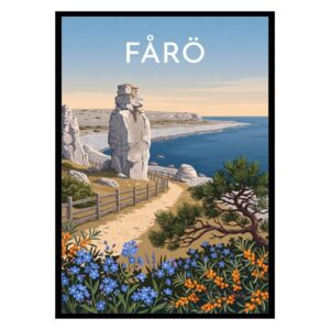 Fårö Gotland Sweden Poster