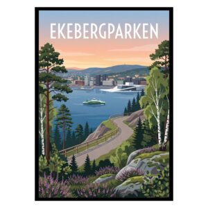 Ekebergparken Norway Poster