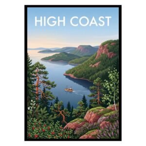 High Coast Sweden Poster