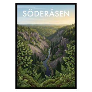 Söderåsen National Park Sweden Poster