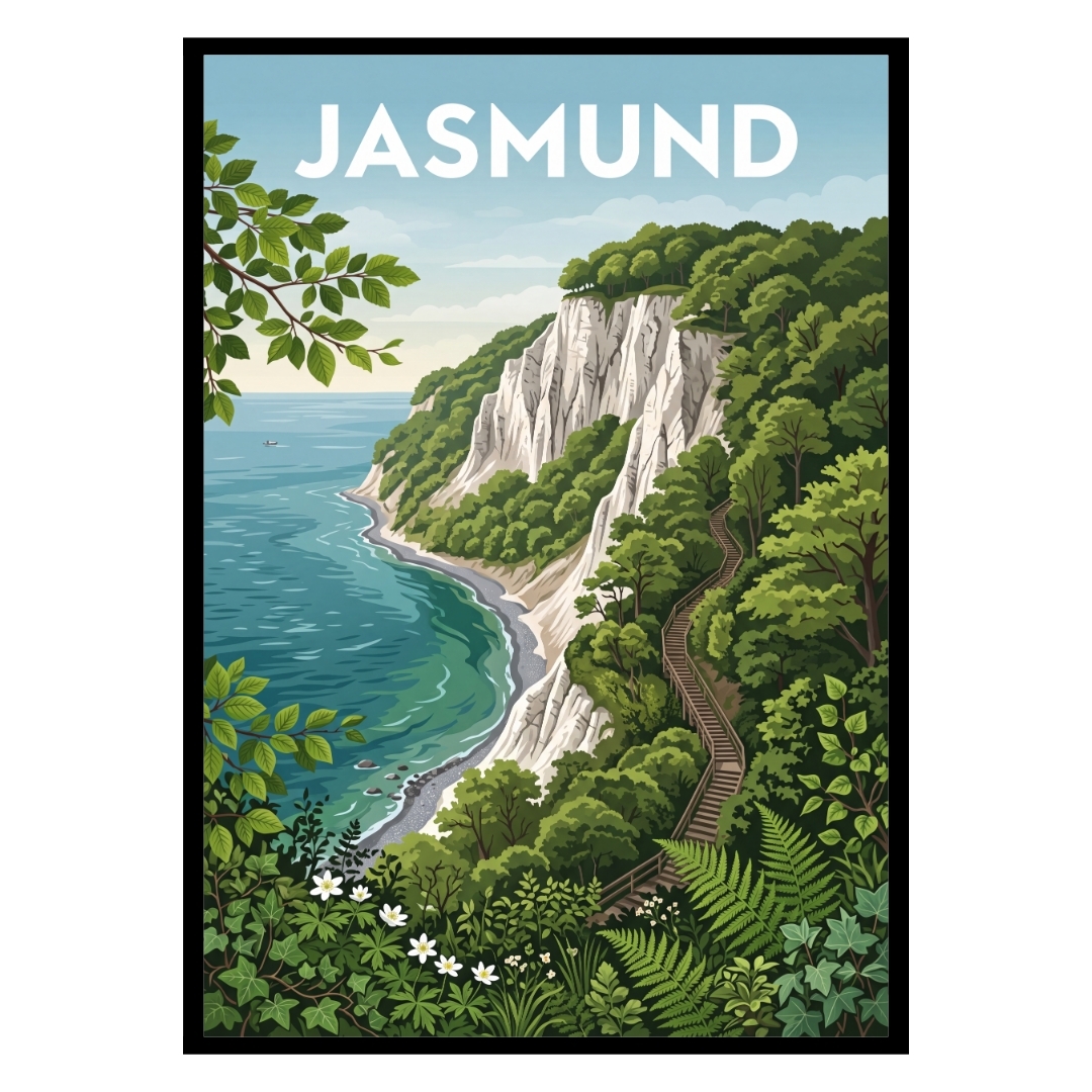 Jasmund National Park Germany Poster