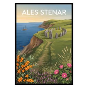 Ales Stenar Sweden Poster