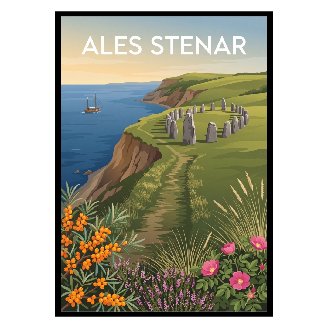 Ales Stenar Sweden Poster