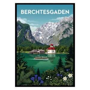 Berchtesgaden National Park Germany Poster