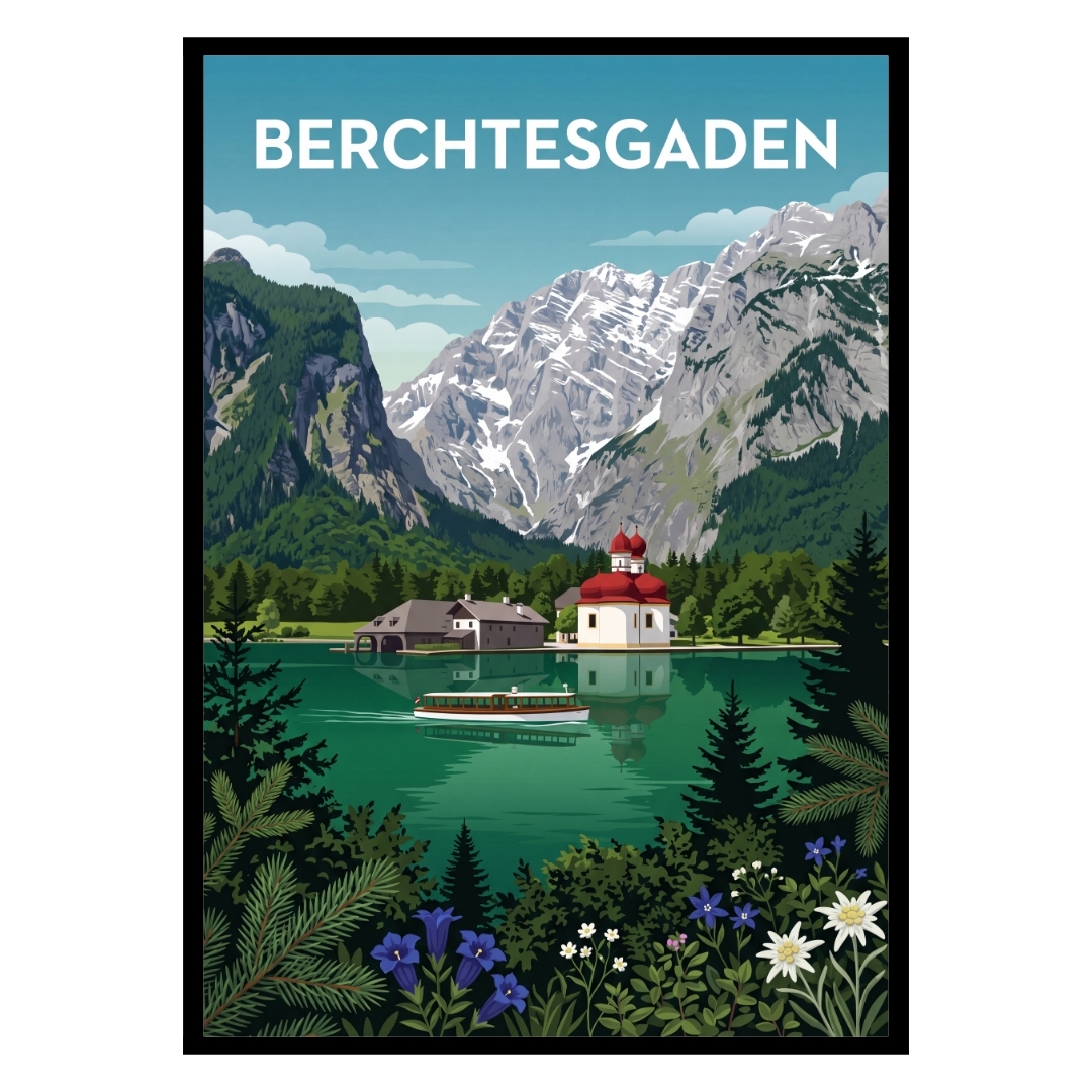 Berchtesgaden National Park Germany Poster
