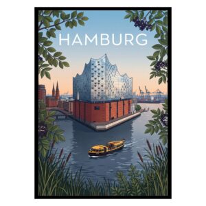 Elbphilharmonie Hamburg Germany Poster