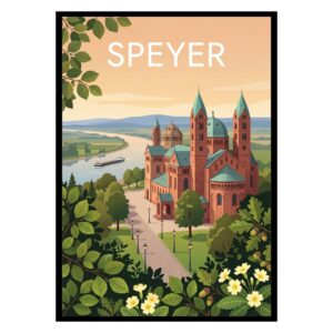 Speyer Cathedral Germany Poster