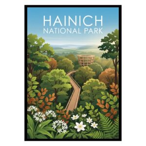 Hainich National Park Germany Poster